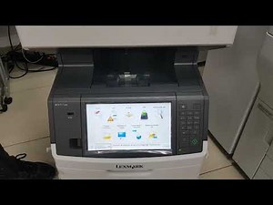 Lexmark MX711 Impresión Sobre