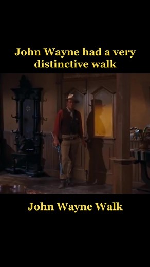 John Wayne's Distinctive Walk Explained