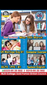 Start your journey with SLS College 📌 Online & On Campus 💎 🇬🇧 UK Marriage Eng A1 💎 🇬🇧 IELTS B1 for UK Work 💎 🇬🇧 IELTS 7 Bands 💎 🇬🇧 Spoken English 💎 🇬🇧 Computer Courses 📡 SLS offers IELTS 📚 📌 IELTS Training 8-Weeks 📌 IELTS Fast Track 4-Weeks 📌 British Council | AEO | IDP 📌 AC | GT | B1 | B2 📌 Get 7 Bands 📌 Results 100% 👍🏽 📌 Our results in 180 A1 Tests are 100% ✈ New Session | Monday ✈ SLS Immigration & Visas Advisers 🇬🇧 UK TB Appointments 🇬🇧 UK Visit, Student, Work 