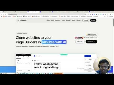 CloneWebX Tutorial: Convert an AI Mockup into a WordPress Website