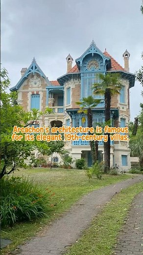🇫🇷Arcachon ans its wonderful architecture 🏠 #travel #france