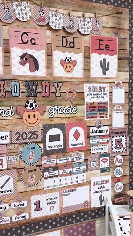 Wild Wild West Classroom Decor Bundle [editable] - Etsy