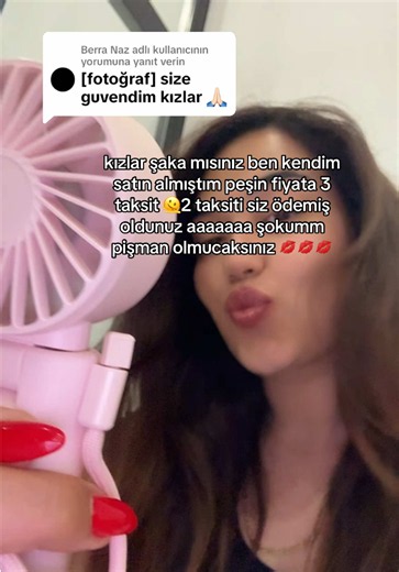 @Berra Naz adlı kullanıcıya yanıt veriliyor ben trendyolda böyle bişi olduğunu da bilmiyordummm çok iyiymişşş beğendim bu işi el vantilatörü sayesinde influencer hissediyorum skkskskskssk çok keyifliymiş ♥️♥️♥️💋💋💋💋 #trendyol #link #elvantilatörü @Xenon Smart #reklamdeğil #öneri