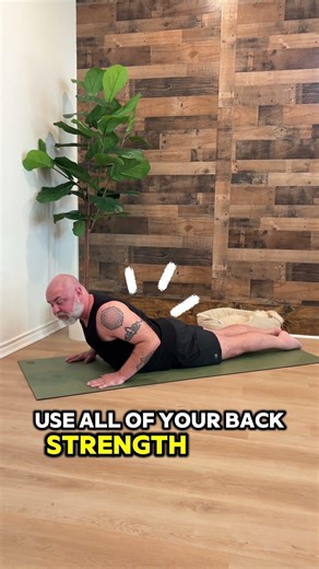Stop doing Cobra Pose wrong! ❌ #postureclinic #mobility #yogapostures