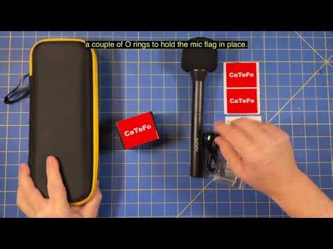 CaTeFo RigMic Handheld Wireless Microphone Unbox & Review