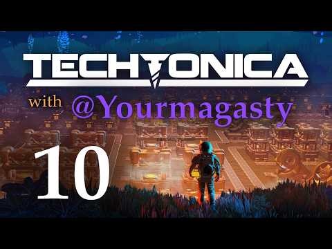 Techtonica with Yourmagasty! [10] - playing co-operative automation game