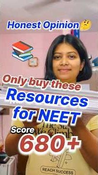 🔥NEET 2027 *Resources* 📝📚90% NEET Aspirants Do This WRONG 😳 #neet #aiims #shorts