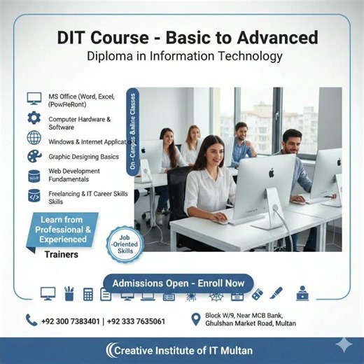 DIT – Diploma in Information Technology