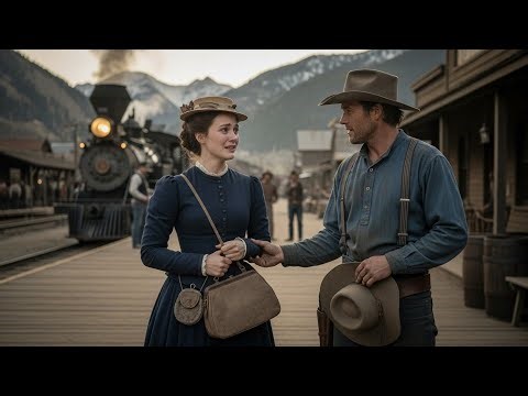 Mail-Order Groom Never Showed At The Depot, A Cowboy Saw Her Waiting And Said "I'll Marry You"