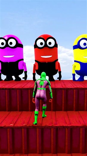 GTA 5 Epic Water Ragdolls | Spider-Man Jumps / Fails ep.18391 #shorts