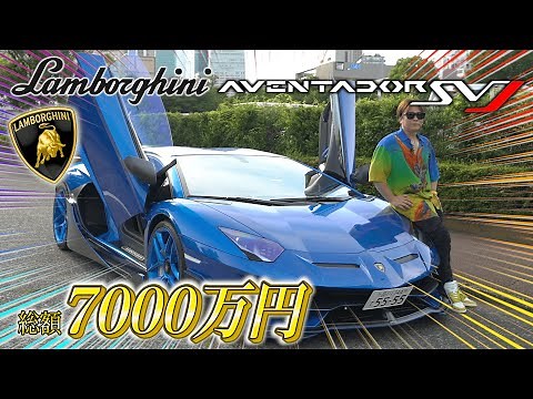 【ランボルギーニ アヴェンタドールSVJ】ド派手フルカスタムの愛車をご紹介‼︎