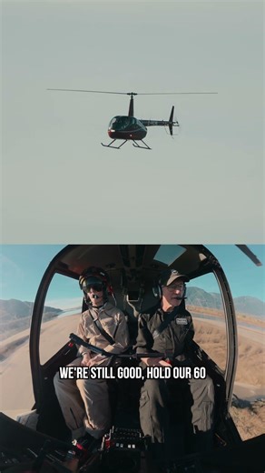 R44 Autorotation Demo - Split Screen