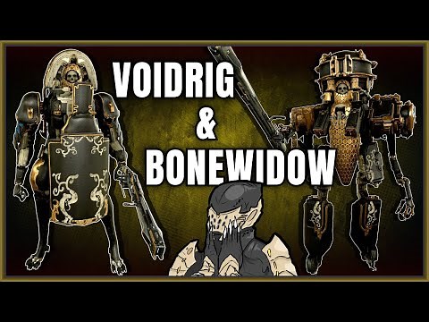 WARFRAME | VOIDRIG & BONEWIDOW NECRONS BUILD GUIDE! 2025 BUILD