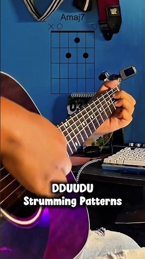 Easy strumming patterns for you to learn