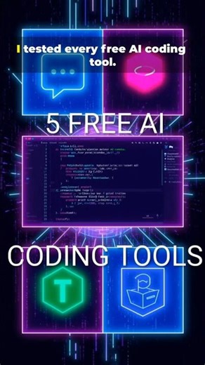 5 Free AI Coding Tools I Actually Use Daily#AICoding #ChatGPT #Programming #AIForCoders