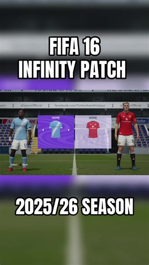 FIFA 16 Infinty Patch (2025/26) #foryou #fifa #fifanostalgia #fc26 #fifa16