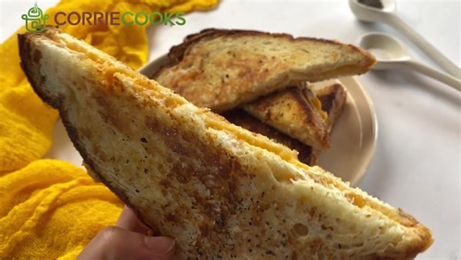 Microwave Grilled Cheese