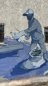 15K views · 6.3K reactions | This project was truly special. After a 12-hour drive, I arrived at a stunning and unexpected location in Albania  Plastic waste is a real challenge here and what @everwave.official is doing to address it is incredibly important. Honored to support their mission with my art. It’s powerful to see how creativity and innovation can come together to protect nature. | DokeTV | Facebook