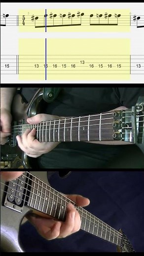 Guitar Tab Animals by Muse #guitarriffs #guitartabs #howto #muse #mattbellamy