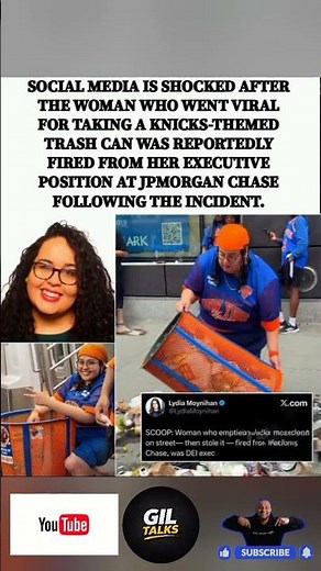🚨 JPMORGAN EXEC FIRED AFTER VIRAL KNICKS TRASH CAN INCIDENT SHOCKS SOCIAL MEDIA!#shorts"