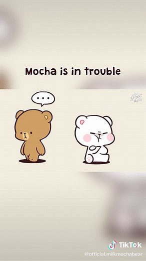 Angry Milk Bear | Mocha Bear Gets Mad | Milk and Mocha Cartoon