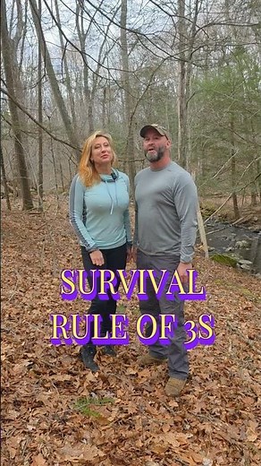 Survival Rule of 3s: Simple but Effective #survival #outdoors