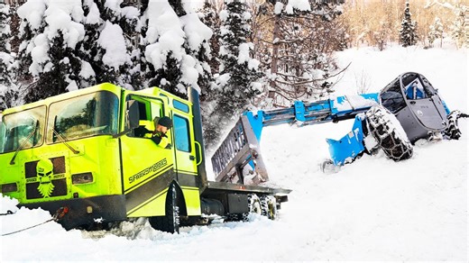 Heavy D finishes impossible telehandler recovery mission