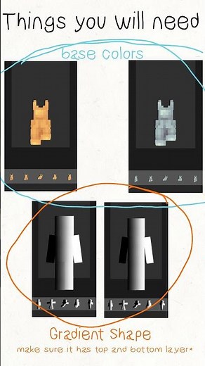 Quick tutorial on how I make gradients in Minecraft skins