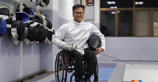 The unbreakable spirit of wheelchair fencer Daniel Lee