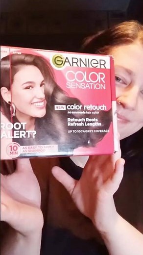 How I do my roots using Garnier Color Sensation Color Retouch | complimentary Influenster & Garnier