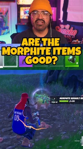 Sanchowest | Twitch Streamer on Instagram: "The Morphite Loot Pool in Fortnite Reload is .... #fortnite #sanchowest #fortniteclips #fortnitecommunity"