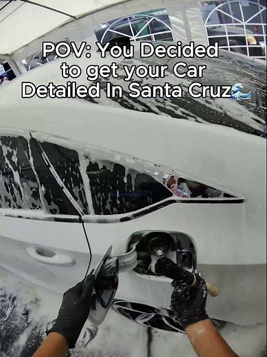 Satisfying Santa Cruz Car Detailing POV