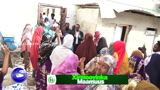 Dr Xabeeb oo farxad la Ilmeeyay iyo Hay'adda Hormuud Salaam Foundation oo ku wareejisay deeq loogu tagalay dadka dhimirka la'. Wariye Qaasim Jacfari ayaa ka waramaya. | Somali Cable TV