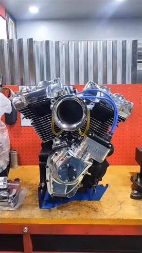 Many thanks to @kennyshouseofhorsepower for his ongoing support! This @morrismagneto driven M8 is getting the big double thunder jet super duper S&S D carb. With a fat ass shot of N20 & is going in our new #kennyboyceprostreetfxr shop bike!!! That I plan to travel the United States with!! Click the link in our bio or visit morrismagneto.com for your next upgrade ⚡️ | Morris Magneto