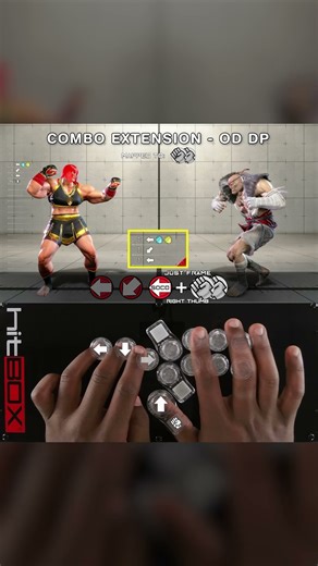 #EveryFrameCounts: Instant OD DP #HitBox #HowToHitBox #StreetFighter6 #SF6 #スト6 #Leverless #SOCD