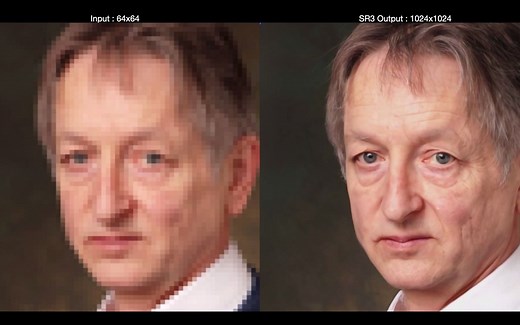谷歌提出：基于条件扩散模型的图像超分辨率！放大 16 倍，效果绝绝子！