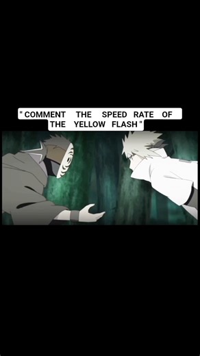 Only one legend ☠️☠️☠️☠️ in Naruto shipuden ⚡⚡⚡⚡ is the yellow flash Minato 🔥🔥🔥🔥🔥