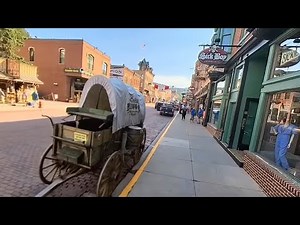 🤠 Deadwood, South Dakota 🇺🇸 | 360° Walk Through a Legendary Wild West Town 🌵