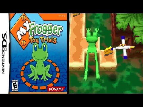 My Frogger Toy Trials ... (Nintendo DS) Gameplay Peek