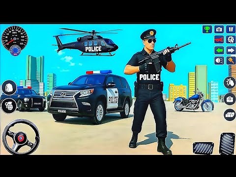 Police Drift Car Driving Simulator - City Police Patrol Car Games - Android iOS Gameplay