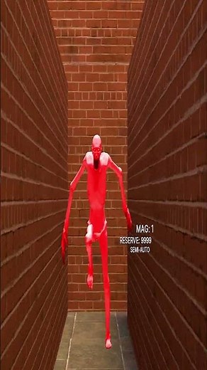 SCP-096 NEXTBOT BUT THE ANGLE IS INSANE #garrysmod #gmod #maze