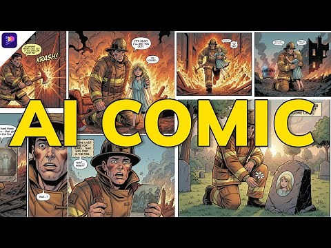 How to Create AI Comic Books with Consistent Characters | AI Comic Book Creator