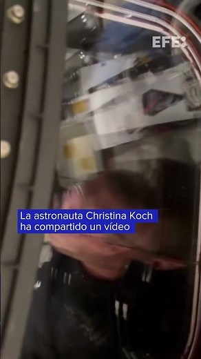Una astronauta del Artemis graba el reingreso de la nave