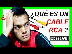 ¿Qué es el CABLE RCA?