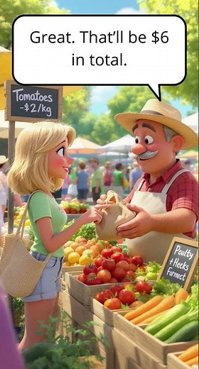 🍅 How to Talk at the Market in English | Simple Conversation Practice