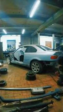 BMW E46 restoration #bmw #automobile #e46 #garage #carrestorationproject #mechanic #restoration
