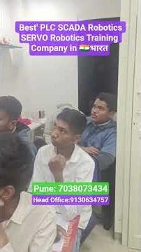 Best' Robotics PLC SCADA SERVO Robotics Training institute in Pune 🔥#roboticstraining #scadatraining