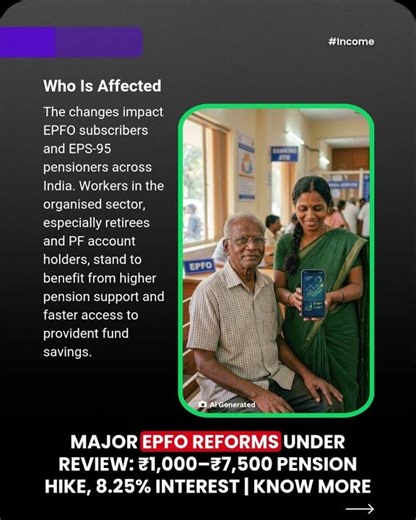 Major EPFO reforms under review ₹1,000–₹7,500 pension hike, 8 25% interest | Know More