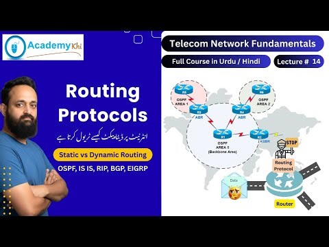 Routing Protocols Explained | Lec 14 | Static vs Dynamic Routing | IGP vs EGP Explained | Urdu/Hindi