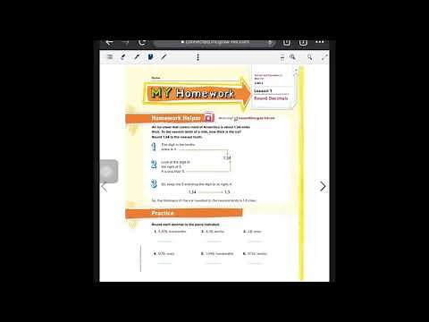 Chapter 5, lesson 1, Homework